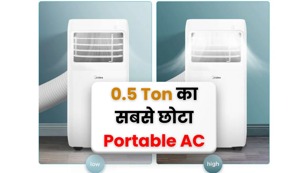 Midea 0.5 Ton Portable AC